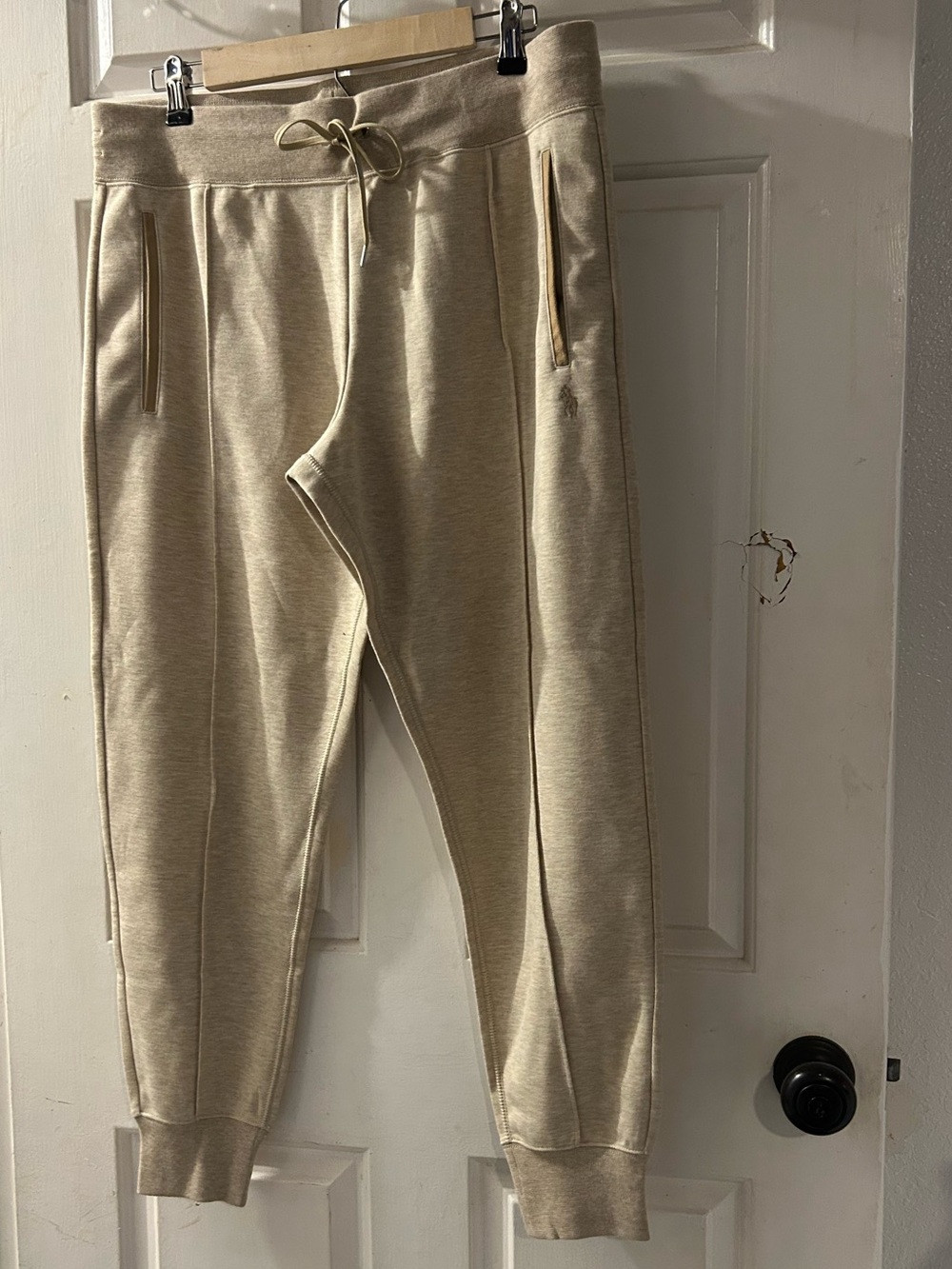 Polo by Ralph Lauren Beige/Tan Drawstring Jogger Pants